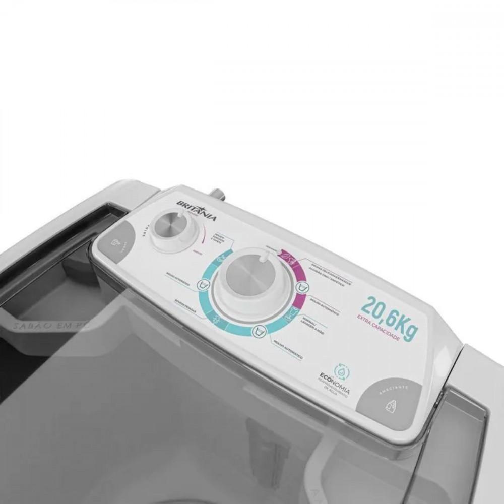 Lavadora Semi Automática Britânia 7 Programas 20,6Kg BLR04 - 3