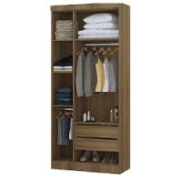 Módulo Guarda Roupa Eucamoveis Paris 3 Portas 2Gavetas - 2