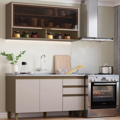 Cozinha Modulada 2 peças 3 Portas 3 Gavetas S/ Tampo Connect