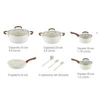 Kit Panelas 8pçs Jaguar com Faqueiro Tramontina 24pçs - 3