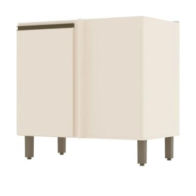 Balcão de Canto Sem Tampo 1 Porta Connect Henn