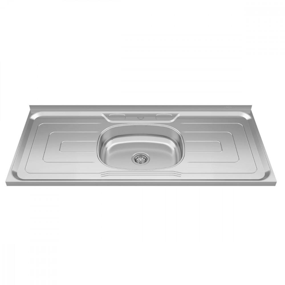 Bacia Inox 1,20x0,53 Duranox Cuba Central - 1