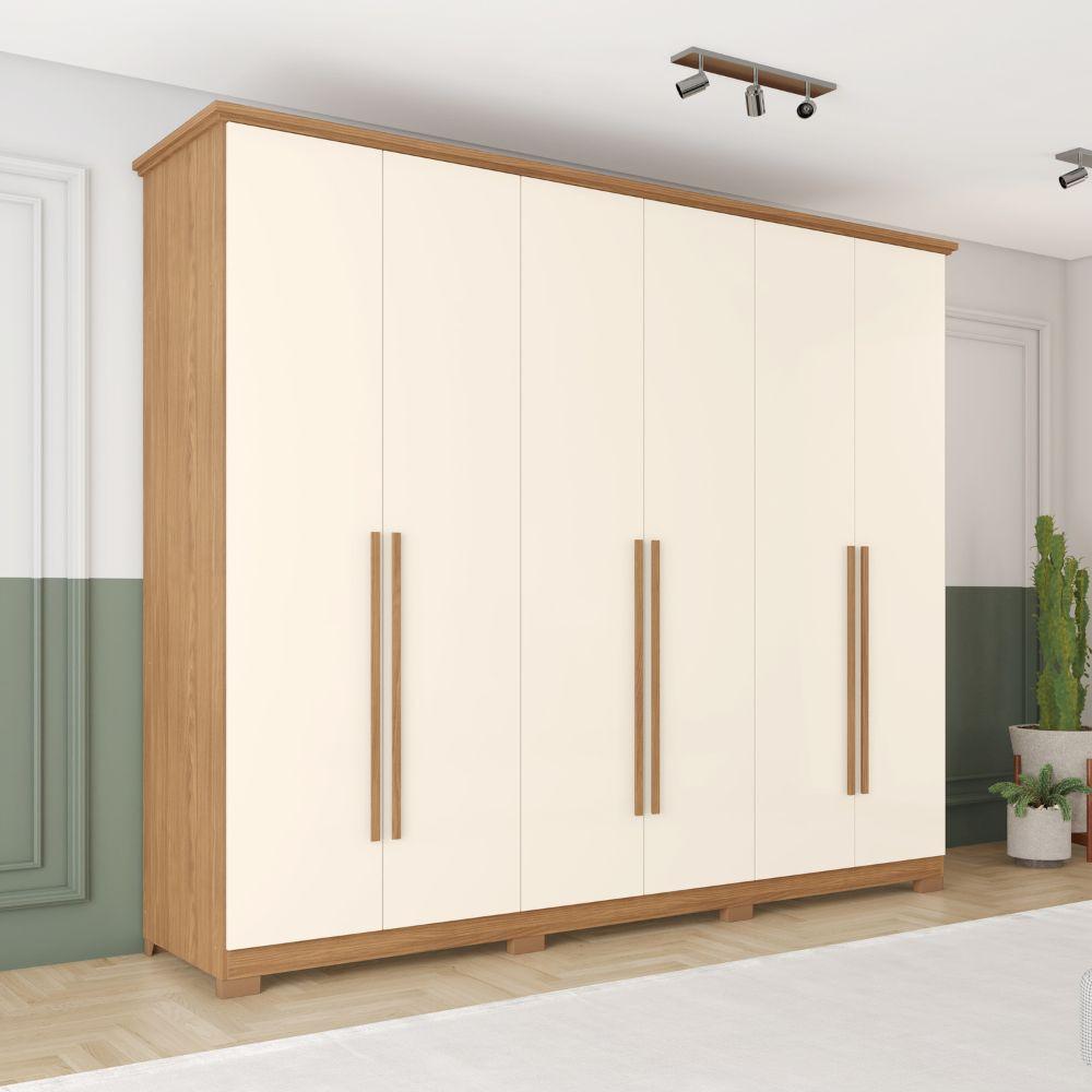 Guarda Roupa Henn Leblon 6 Portas 6 Gavetas - 2