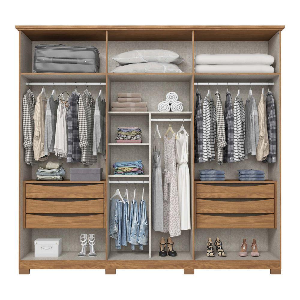 Guarda Roupa Henn Leblon 6 Portas 6 Gavetas - 4