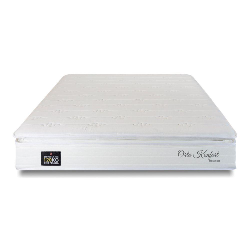 Colchão Queen Hellen Ortopédico Confort One Face D33 1,58x1,98x0,29 - 2