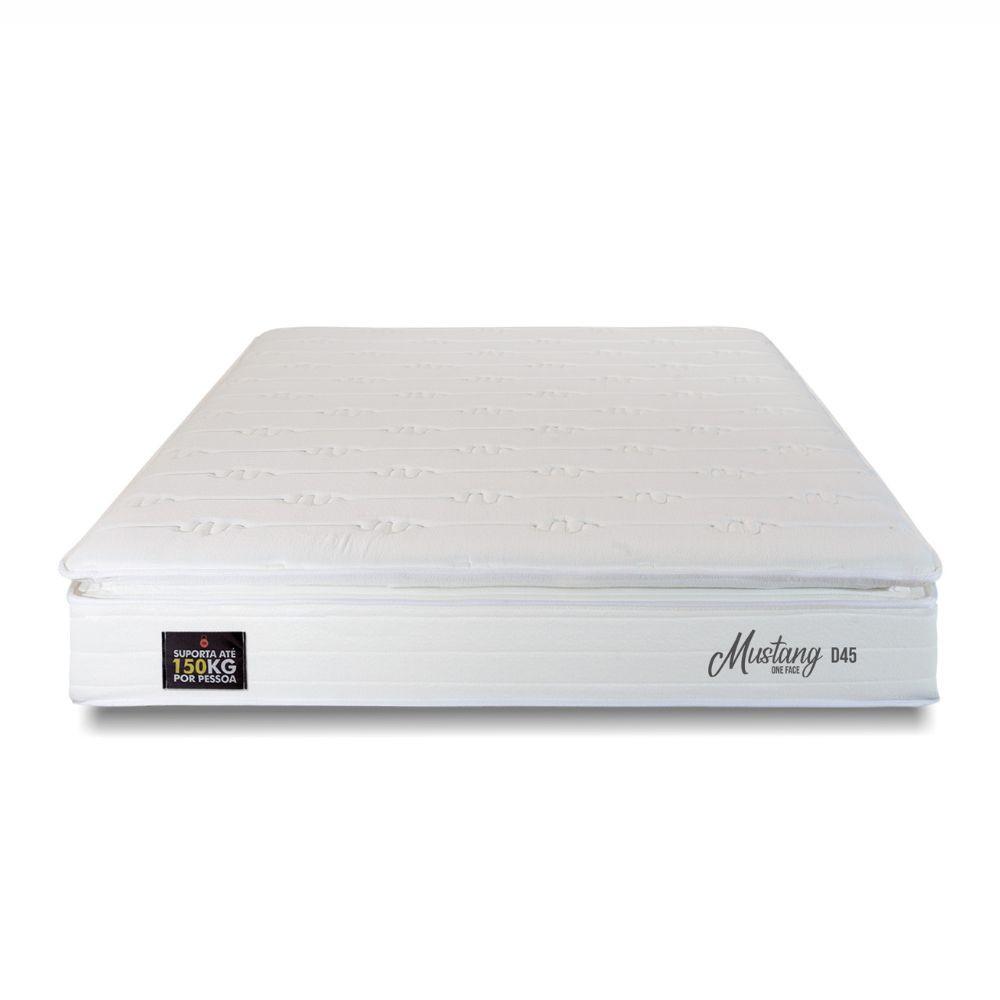 Colchao Queen Hellen Mustang One Face D45 1,58x1,98x0,30 - 2