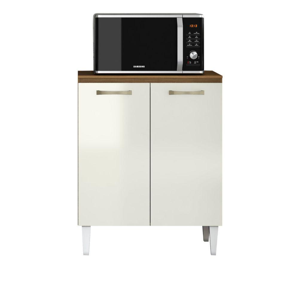 Balcão Aramoveis Atenas 2 Portas 70cm Com Tampo - 1