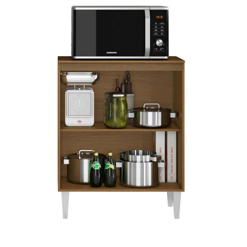 Balcão Aramoveis Atenas 2 Portas 70cm Com Tampo - 2