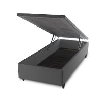 Base Box Baú Solteiro Prince Sued 0,88X1,87X0,24 - 2