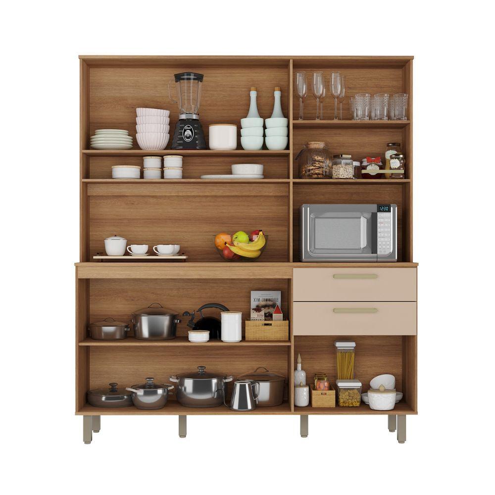 Kit Cozinha Luciane 7 Portas 2 Gavetas - 4