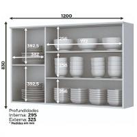 Cozinha Modulada Henn Americana 2 Peças - 6