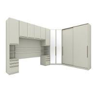 Quarto Modulado Completo Henn Seletto 5 Peças 10 Portas 6 Gavetas - 2