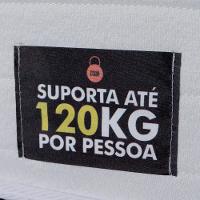 Conjunto Box Casal Hellen Ortopédico Konfort Espuma D33 Pillow Top 138x188x57cm - 6