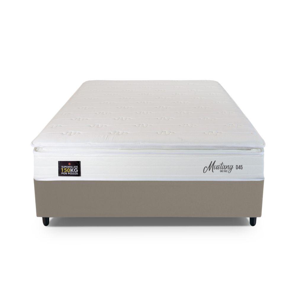 Conjunto Box Casal Hellen Mustang Espuma D45 Pillow Top 138x188x57cm - 2