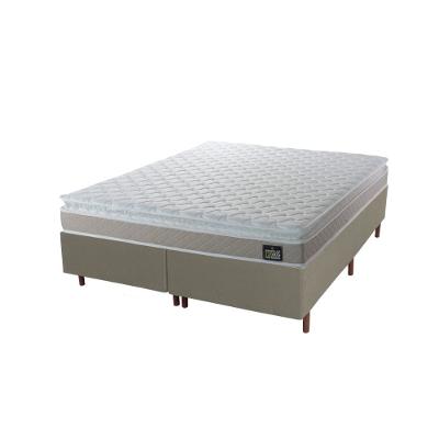 Cama Box Queen Hellen Premium Espuma D33 Pillow Top 158x198x57cm