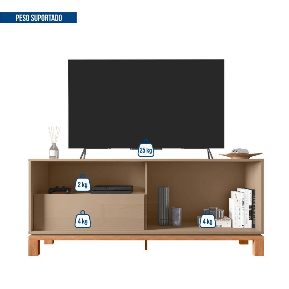 Rack Bancada Para TV Até 55 Polegadas Mondrian Caemmun - 9