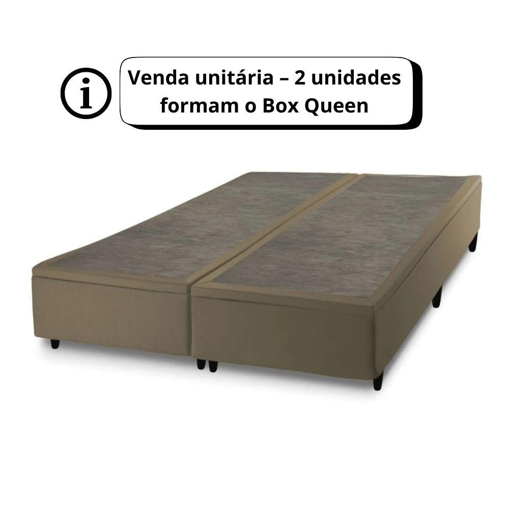 Base Box Baú Queen Size Prince Sued 0,79X1,97X0,41 - 5