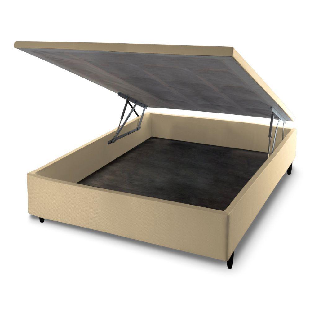 Base Box Baú Casal Prince Sued 1,38X1,87X0,41 - 2