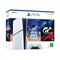 Console Playstation 5 Slim SSD 1TB Edição Físico Sony 2 Jogos - 2