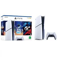 Console Playstation 5 Slim SSD 1TB Edição Físico Sony 2 Jogos - 3