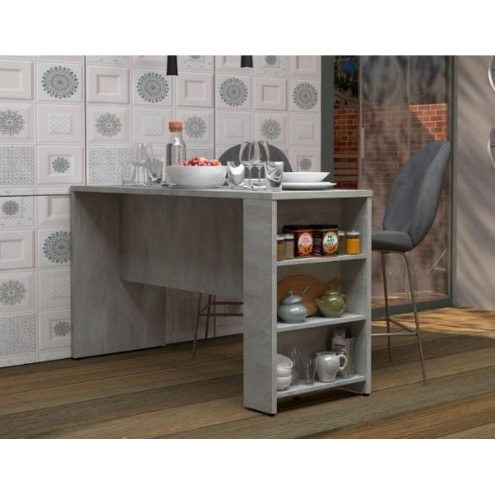 Bancada de Cozinha com Prateleiras Suprema Luciane Móveis - 1