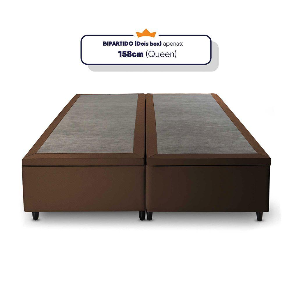 Cama Box Baú Queen Hellen Konfort Espuma D33 Pillow Top 158x198x57cm - 4