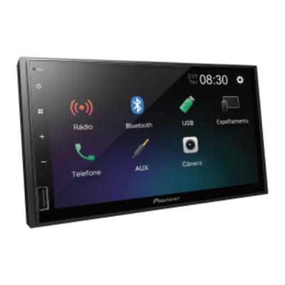 Multimídia Pioneer Bluetooth USB 7 DMH-145BR