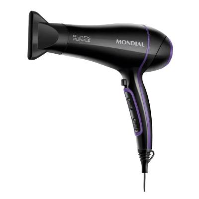 Secador De Cabelos Mondial  Black Purple SCN-01