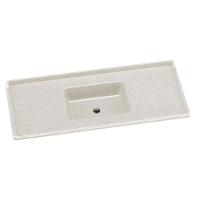 Conjunto Balcão de Cozinha Com Pia Granitada 3 Portas 1 Gaveta Poquema