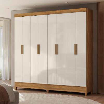 Guarda-Roupa Marajó Paris 8 Portas 2 Gavetas Moval