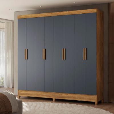 Guarda-Roupa Marajó Paris 8 Portas 2 Gavetas Moval