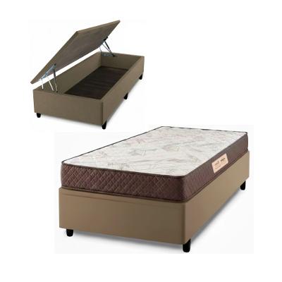 Conjunto Box Baú Solteiro Prince Colchão Ecoflex Ecoline D28 61x88x188