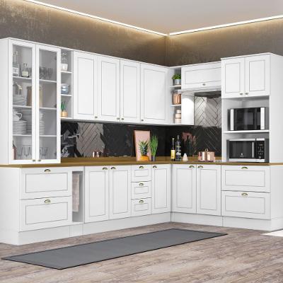 Cozinha Modulada 10 peças 14 portas 7 gavetas S/ Tampo Americana Henn