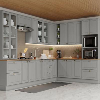 Cozinha Modulada 11 peças 20 portas 7 gavetas Sem Tampo Americana Henn