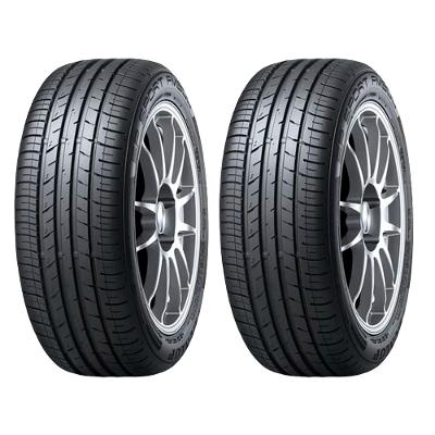 Kit 2 Pneus Dunlop 195/55R15 85V Sport FM800 Aro 15 Performance e Segurança