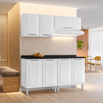 Cozinha Modulada 4 Peças 7 Portas com Tampo Itatiaia Tarsila