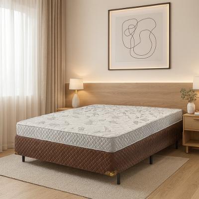 Conjunto Box Casal Ecoflex D23 138 x 188cm Conforto e Qualidade