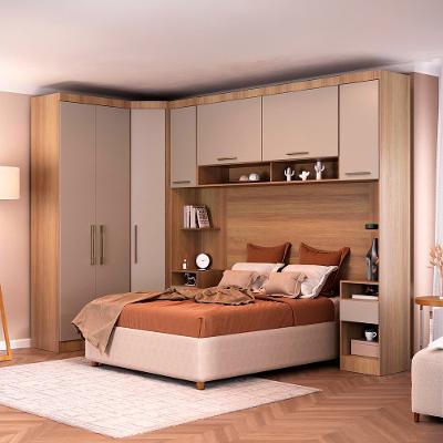 Conjunto Quarto Queen 6 Peças 7 Portas 2 Gavetas Paris Eucamóveis