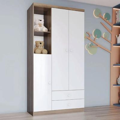 Guarda-Roupa Infantil Henn 3 Portas Bala de Menta