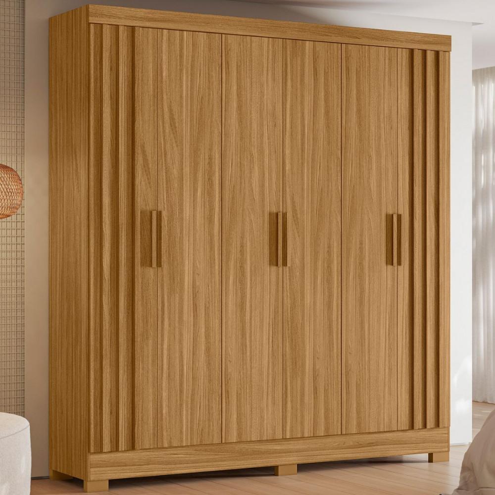 Guarda Roupa 6 Portas 2 Gavetas Moval Valença - 1