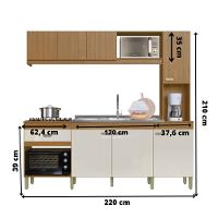 Cozinha Indekes Dubai 7 Portas 1 Gaveta - 3