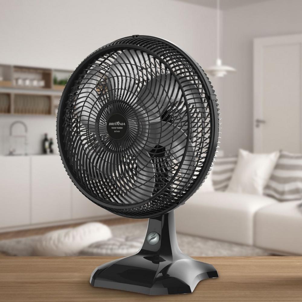 Ventilador de Mesa Britânia 3 Velocidades 40cm BVT400 - 1