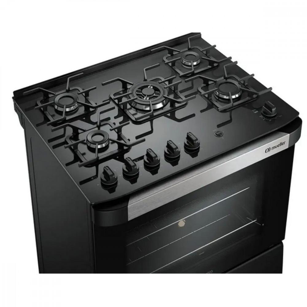Fogão  5 Bocas Mueller Decorato Vetro - 3