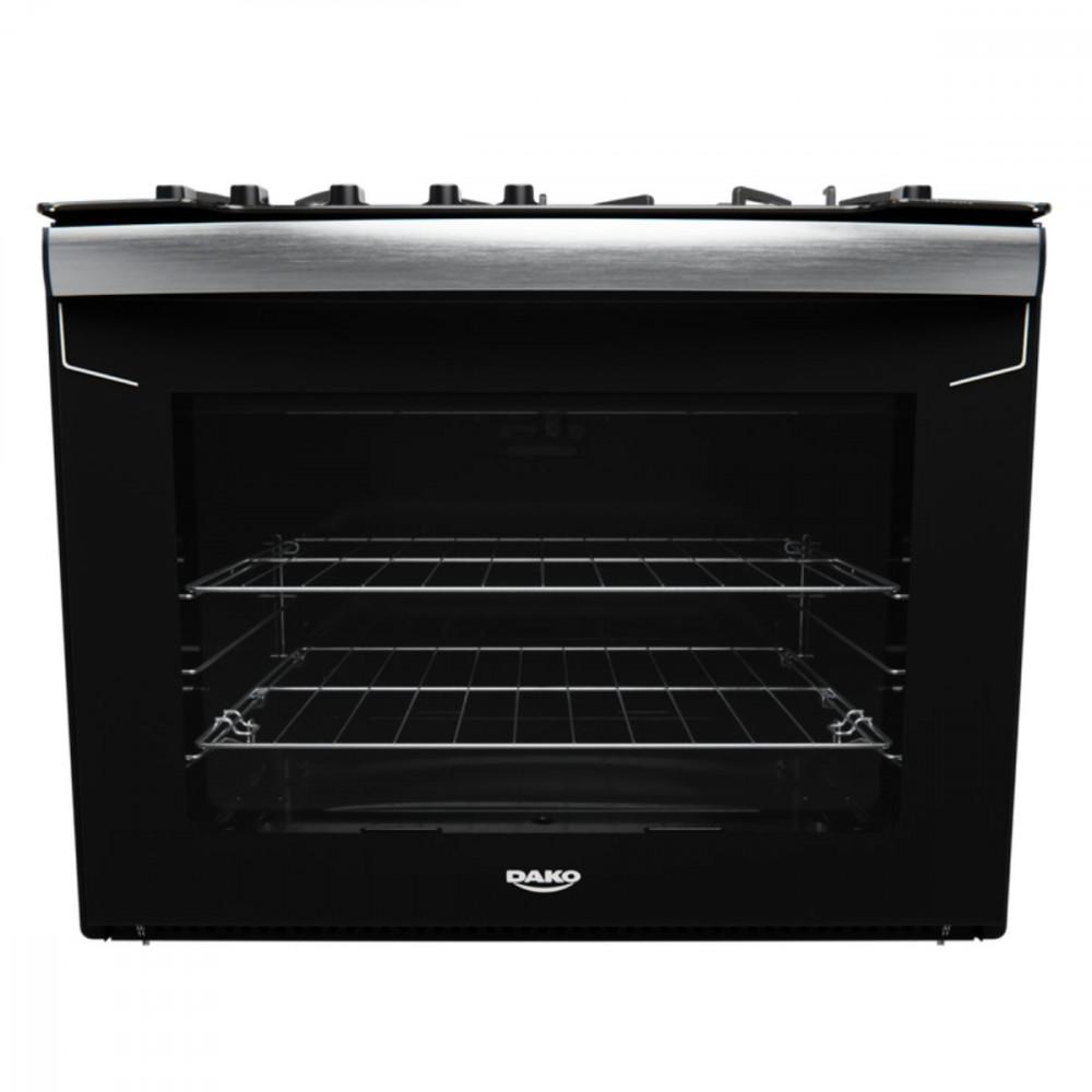 Fogão de Embutir 5 Bocas Dako com Mesa de Vidro Diplomata - 7