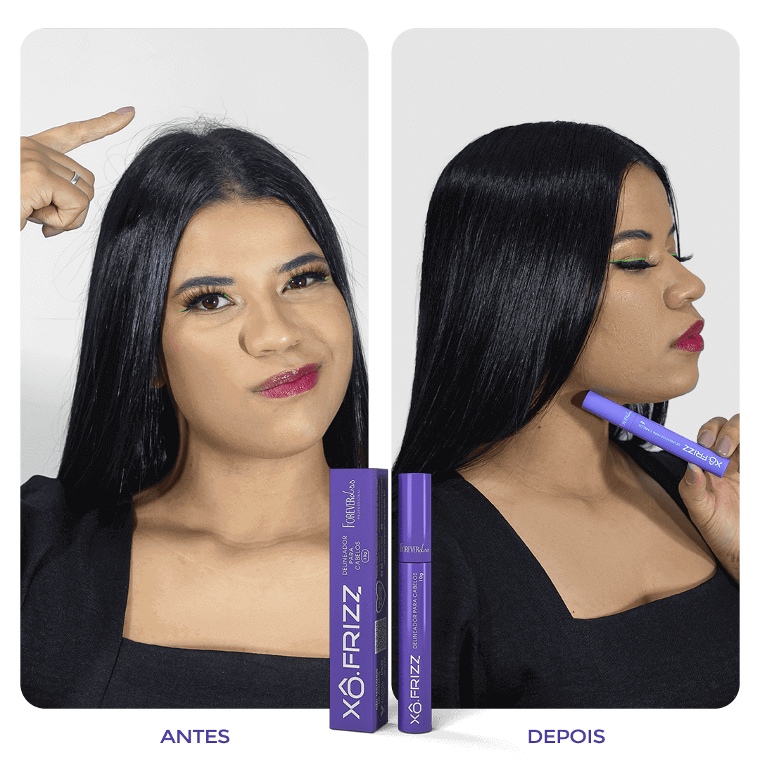 Kit Modelador de Fios e Ampola Capilar Xô Frizz Forever Liss - 2