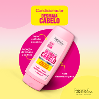 Kit Shampoo e Condicionador Desmaia Cabelo Forever Liss - 4