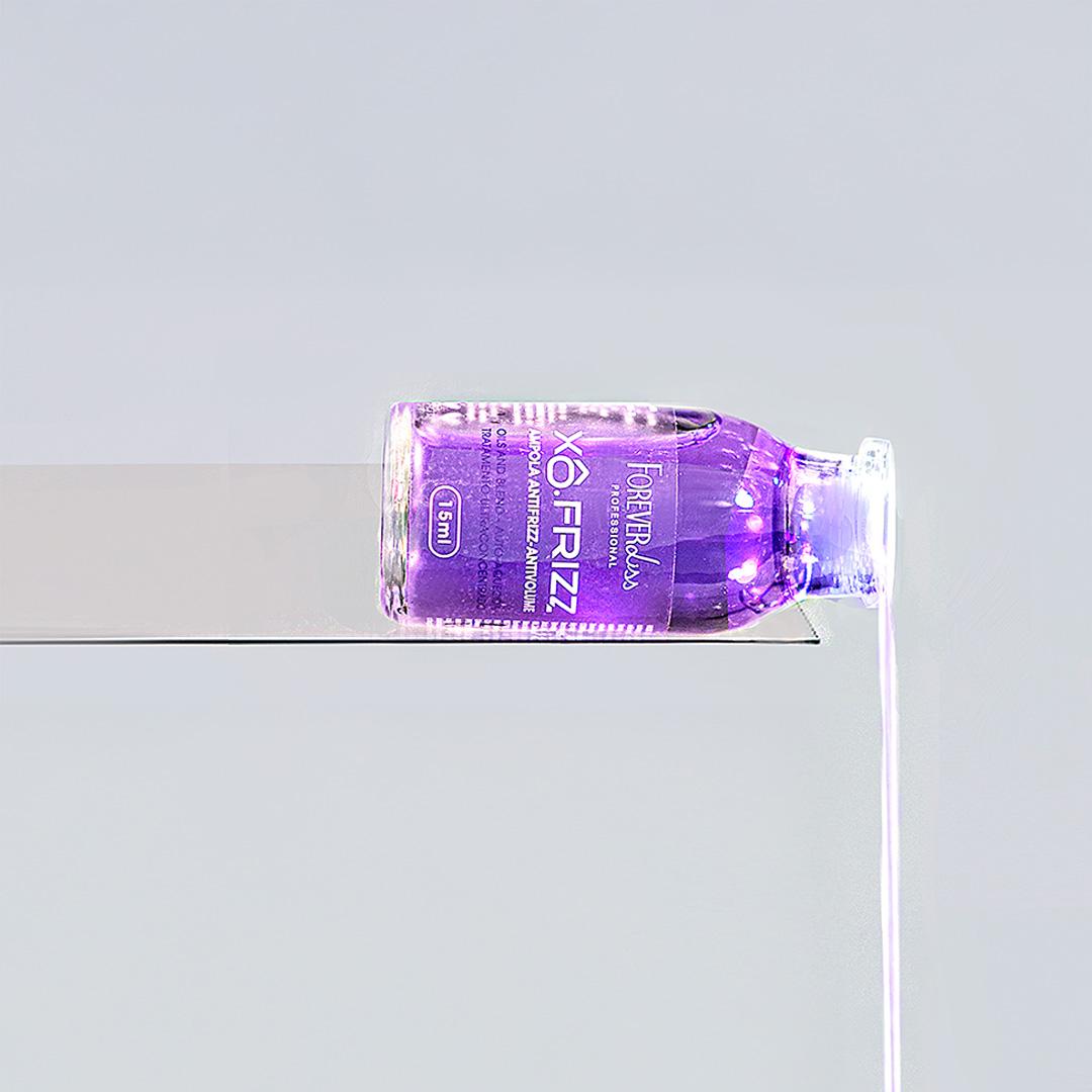 Kit Ampola Crespos E Ampola Xô Frizz Forever Liss - 4