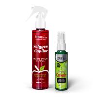Kit Vinagre Capilar Com Tônico Cresce Cabelo Forever Liss - 1