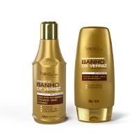 Kit Banho De Verniz Com Shampoo E Condicionador Forever Liss - 1