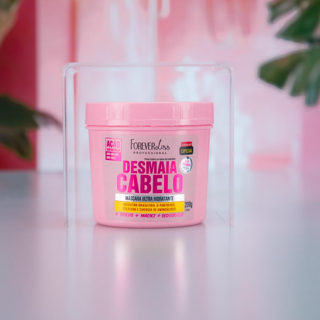 Kit Desmaia Cabelo com Shampoo, Máscara 200g e Condicionador - 3